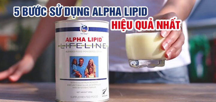 Cách sử dụng Alpha Lipid