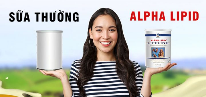 So sánh sữa Alpha Lipid