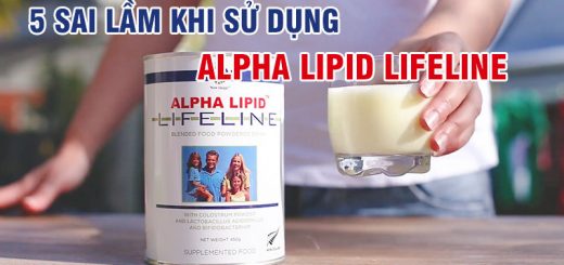Sử dụng Alpha Lipid Lifeline